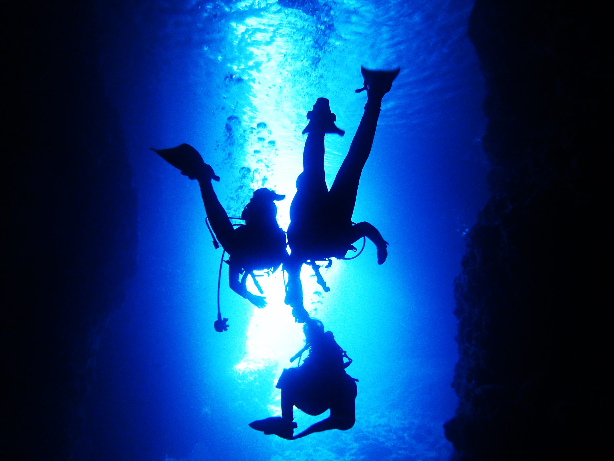 沖縄青の洞窟・体験ダイビング