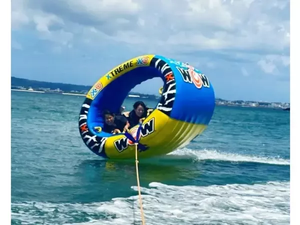 【名護市開催／約1時間】マリンスポーツ(バナナボート等)｜マリンパックＡ・マリンの王道アクティビティ3種♪