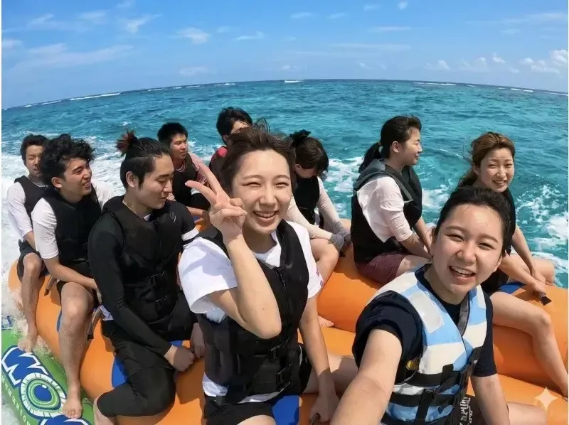 【名護市・今帰仁村・古宇利島】貸し切り！マリンスポーツ⑦種類遊び放題60分！皆さんで15000円（1人分の料金ではなく皆さんで15000円）