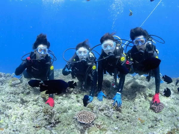 沖縄体験ダイビング1｜宜野湾沖｜サザンリーフ沖縄