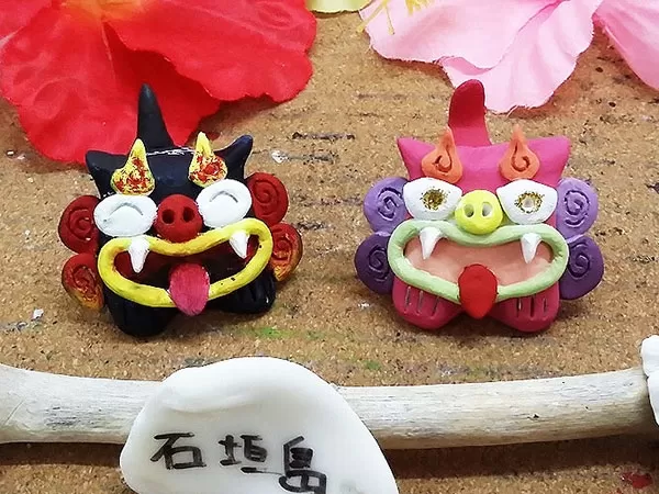 石垣島『シーサー絵付け体験』★サイズ小・中【約60分・1名可・当日電話申込可】