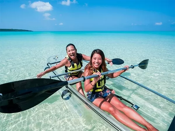 県民割！通常より15%OFF★宮古島クリアカヤック【2名〜】