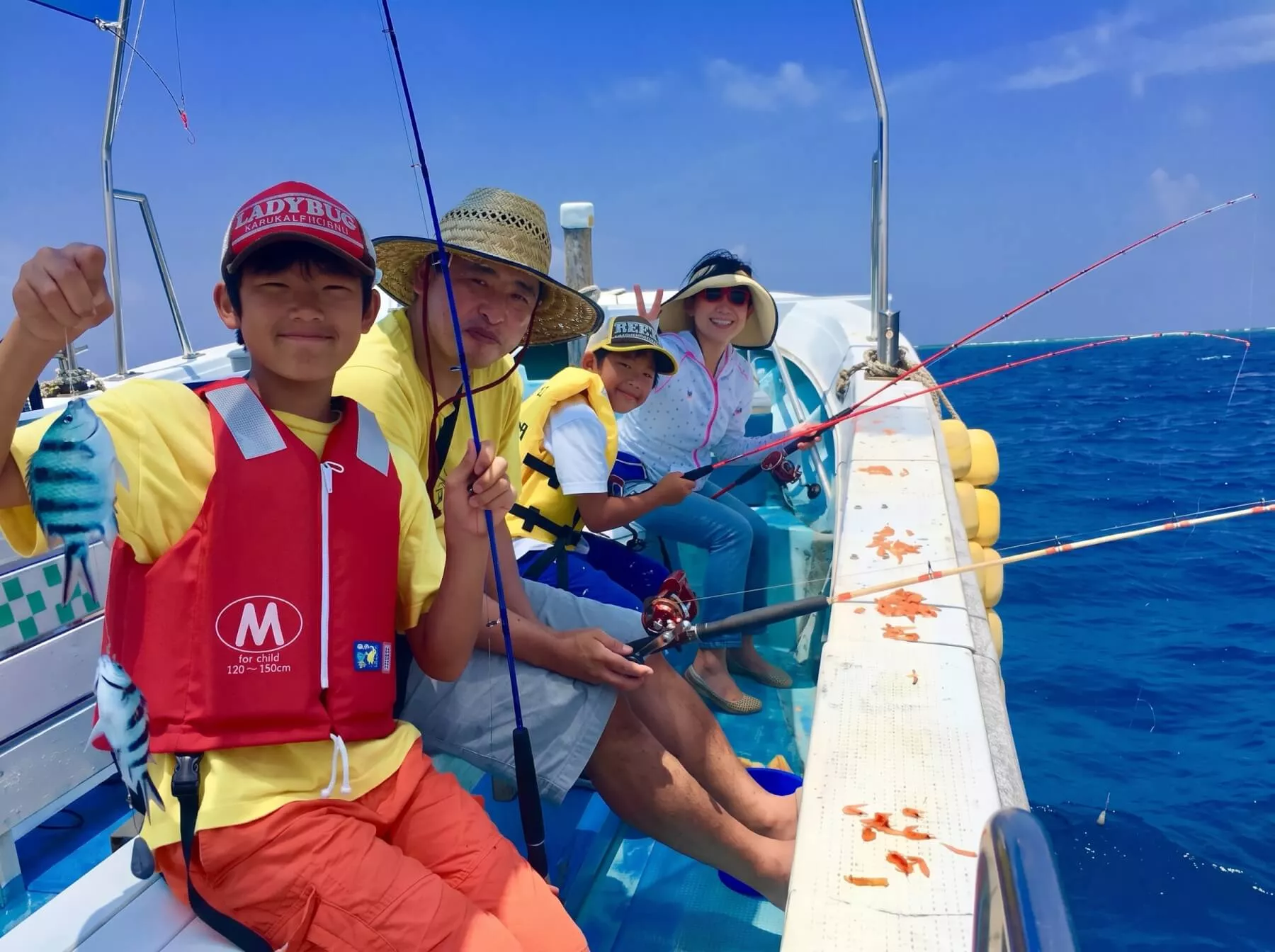 海うさぎ・沖縄・釣り・船・手ぶら・初心者