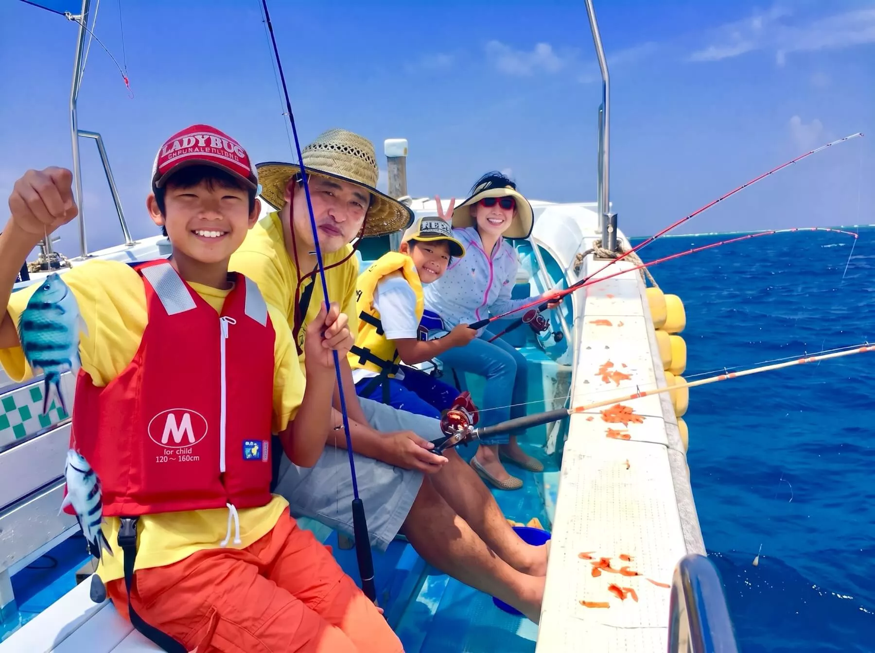 海うさぎ・沖縄・釣り・船・手ぶら・初心者