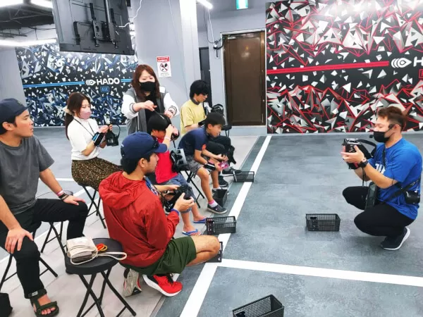 エナジーをぶつけあうARアクティビティ！