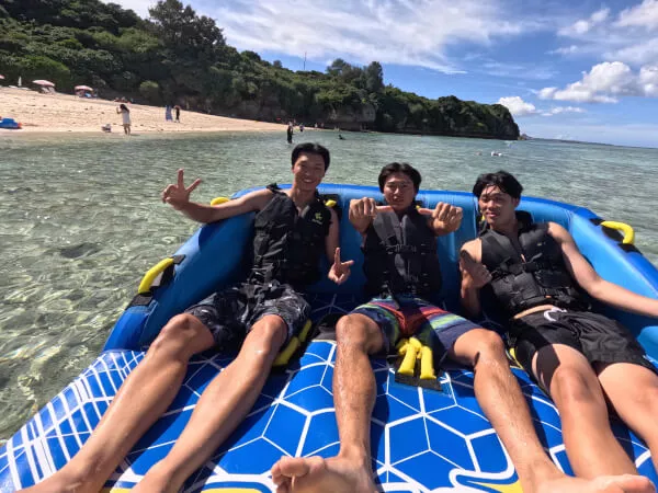 超絶叫系！！瀬底島マリンスポーツ3種（アンチ浜開催）｜沖縄マリン