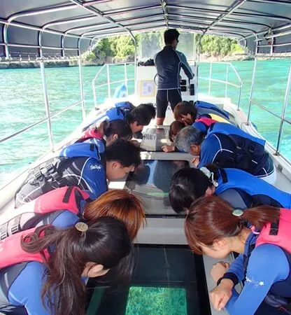 グラスボート海底遊覧♪