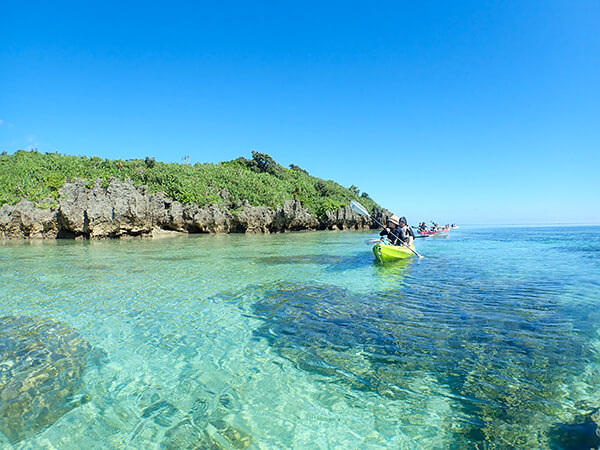 石垣島｜川平湾｜シーカヤック｜無人島上陸