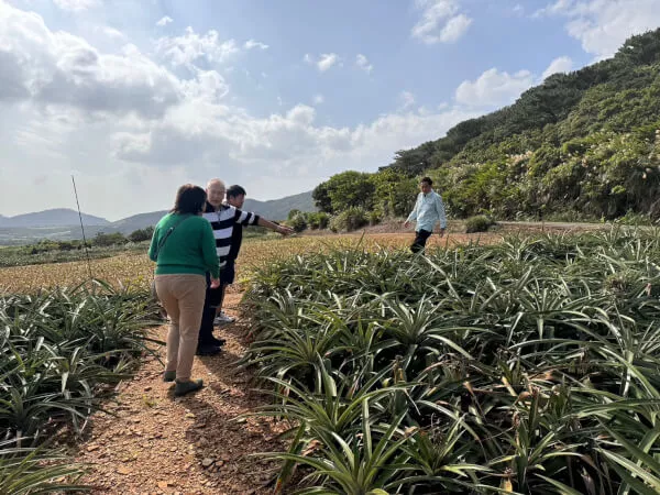 パイナップルも美味しかった~