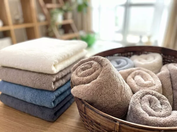 バスタオルレンタル付です