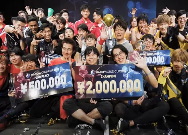 世界で350万人以上の人が「HADO」を体験。世界大会も開催されます。