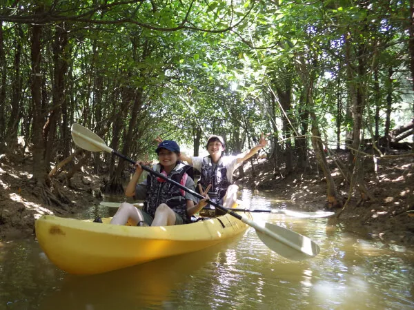 やんばる発 マングローブ・カヤック】本島最大の慶佐次川での