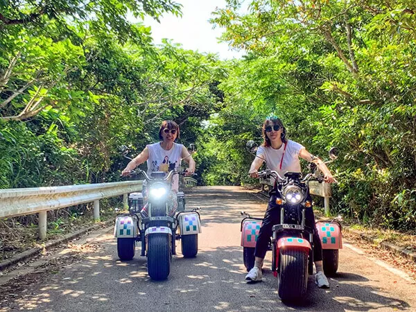 電動バイクLittle Ride｜宮古島｜トライク｜電動バイク