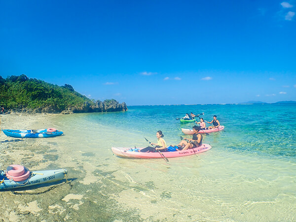 石垣島｜川平湾｜シーカヤック｜無人島上陸