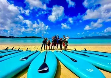 【沖縄本島・名護開催！】SUP体験プラン（ガイド付き！）