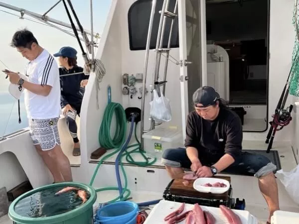 沖縄本島北部 本部 船釣りチャーター 口福丸