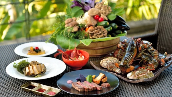 アッタテラス　料理