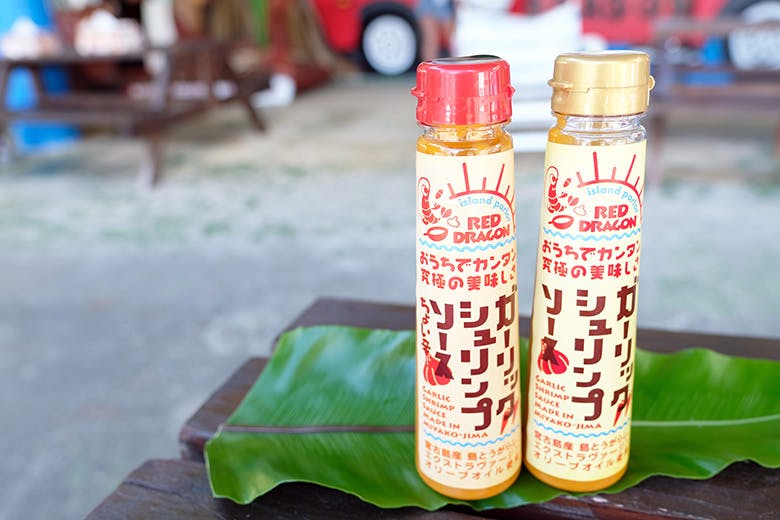 パーラーレッドドラゴン|お店で使用しているガーリックシュリンプソース