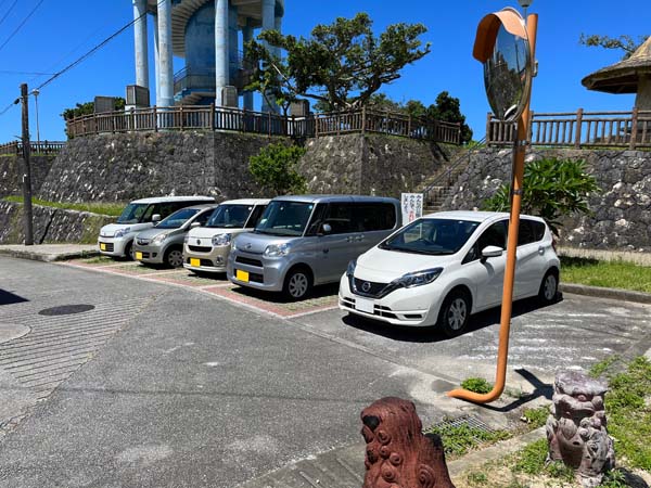 02山巓毛公園_駐車場
