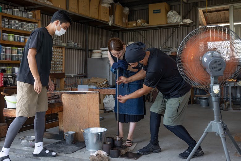 琉球ガラス工房