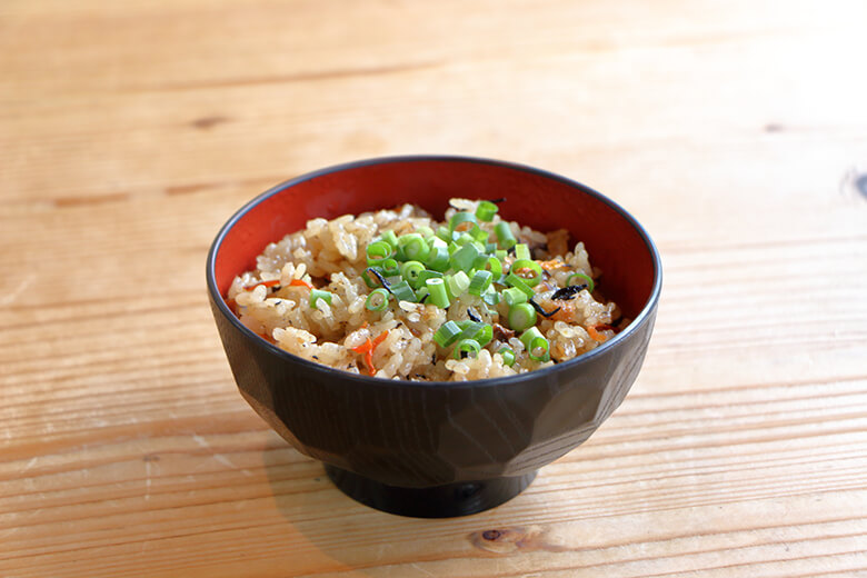 きしもと食堂(本店)|じゅーしー(炊き込みご飯)