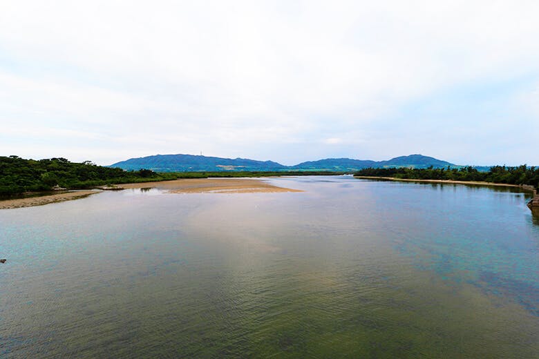名蔵アンパル(なぐらあんぱる)|名蔵川の河口