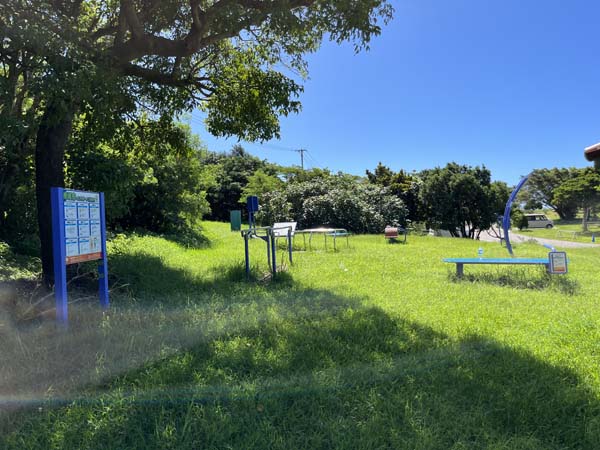 12グスクロード公園_健康器具