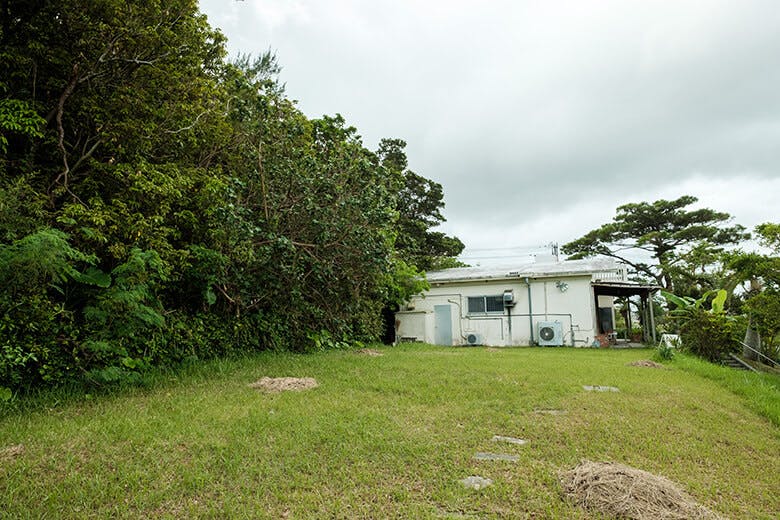 Roguii（ロギ）｜店舗の裏に広がる広い庭