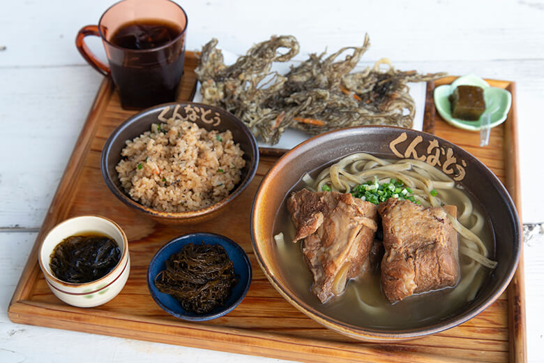 くんなとぅ|もずく三昧定食