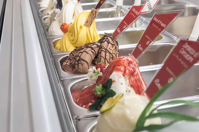 Rimo（リモ）イーアス沖縄豊崎店｜色鮮やかで美味しそうなジェラートたち