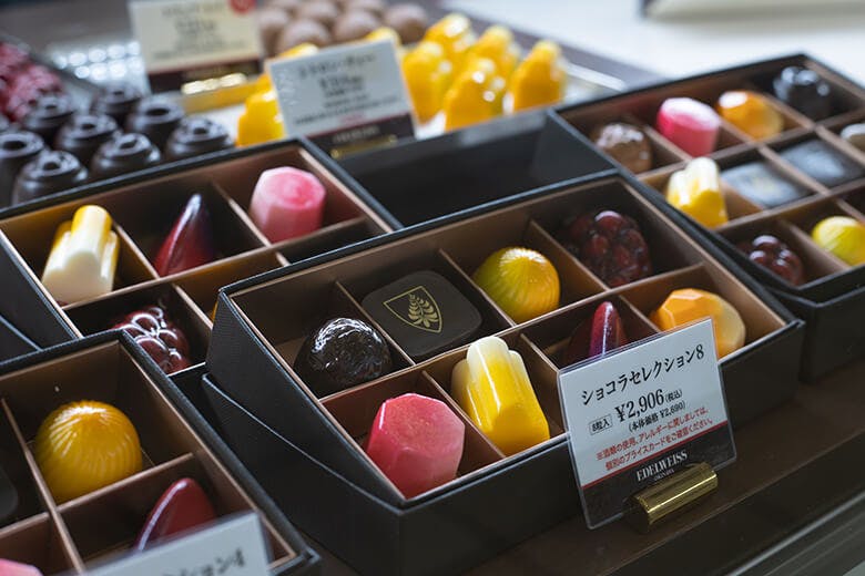 エーデルワイス沖縄｜高級感のあるショコラ
