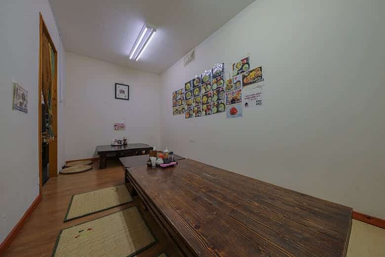 やちむん食堂｜12名ほど収容可能な個室