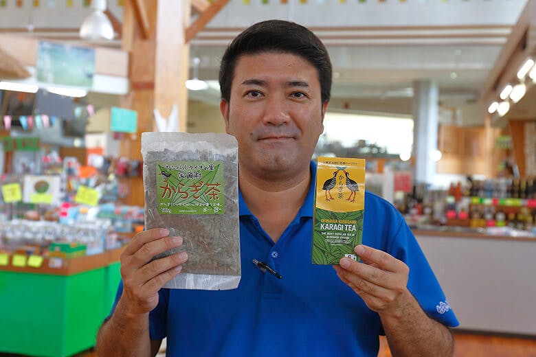道の駅ゆいゆい国頭｜人気のカラギ茶