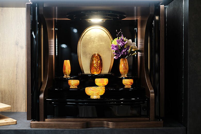 琉球ガラス村｜琉球ガラス製の仏具