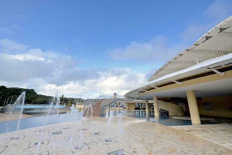 道の駅ぎのざ｜大人気の水遊び場