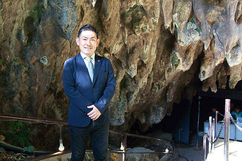 「ガンガラーの谷」事業所長 高橋功(こう)さん