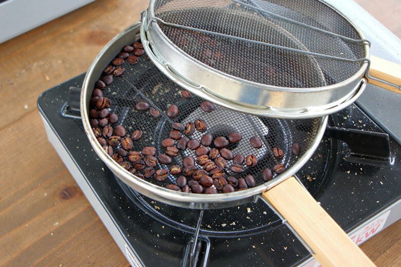 又吉コーヒー園|出来上がったコーヒー豆