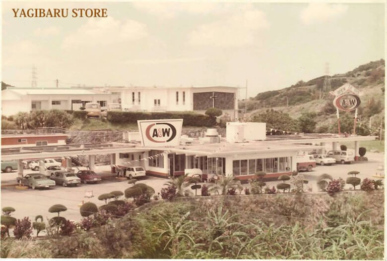 オープン当初のA&W