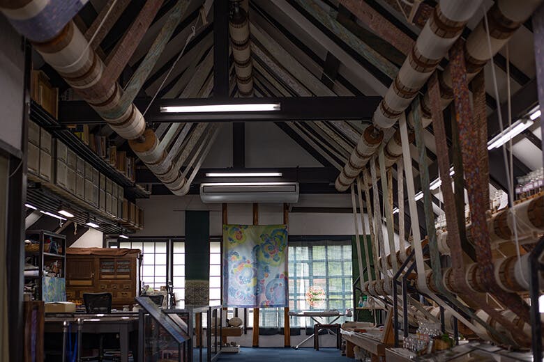 首里琉染|施設3階にある染色工房