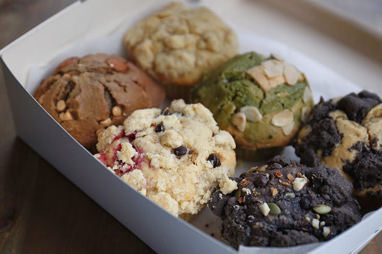 SOYSOY（ソイソイ）｜箱詰めされたマフィン