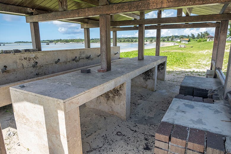 佐和田の浜｜バーベキュー場