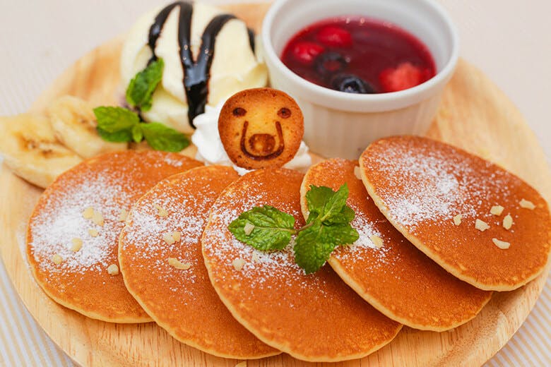 しろくまカフェ｜パンケーキ