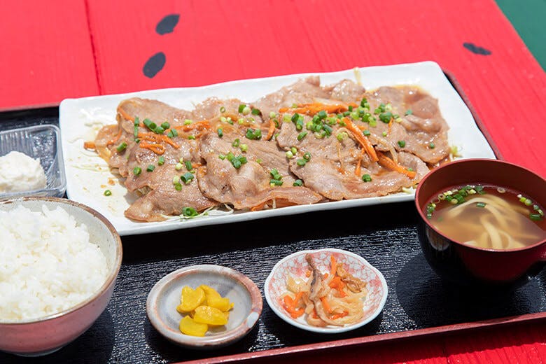 橋の駅リカリカワルミ｜料理長おすすめの生姜焼き定食