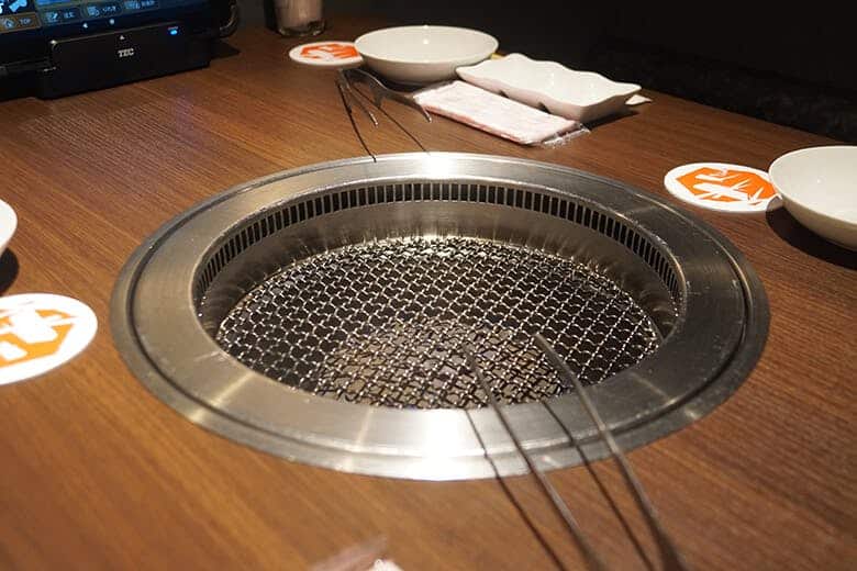 焼肉なかお｜ロースター