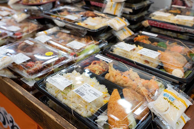 島の駅みやこ|種類豊富なお弁当