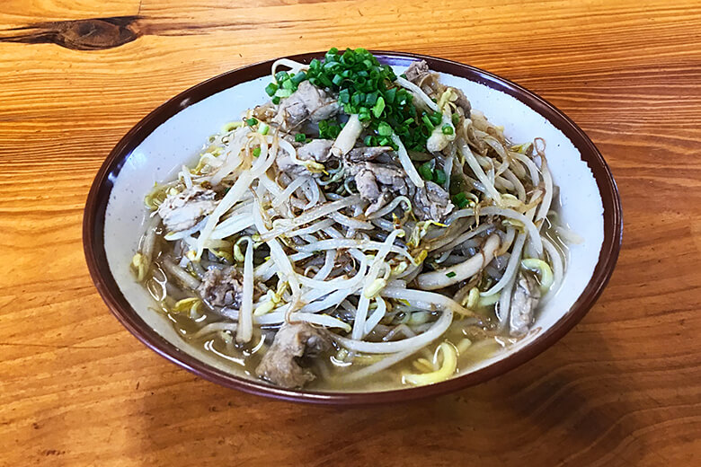 道の駅ゆいゆい国頭｜んじゃん豚もやしそば