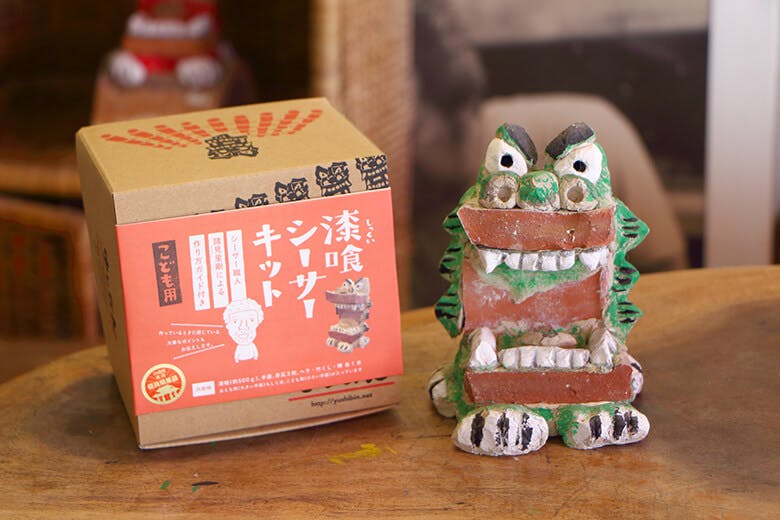 ぎゃらりーゆしびん|漆喰シーサーキット