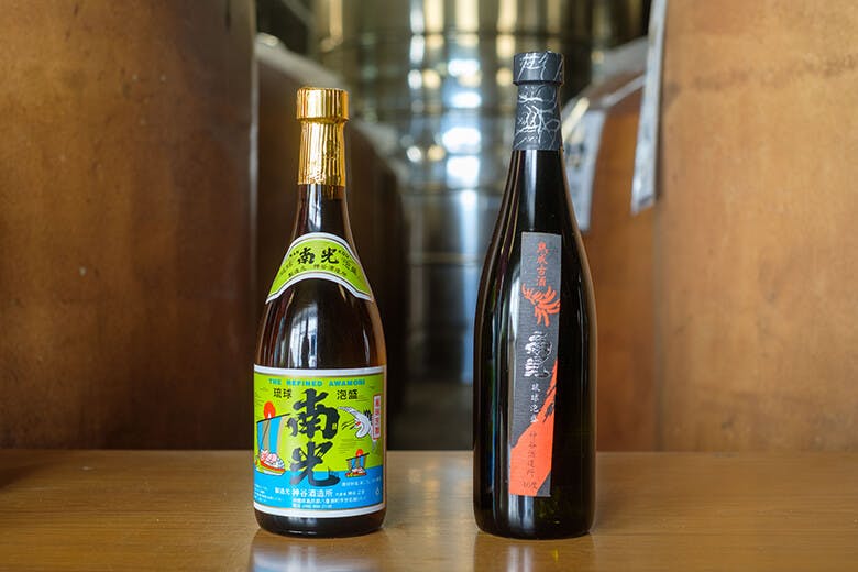 神谷酒造所|「南光30度720m」と「南光の5年古酒40度」