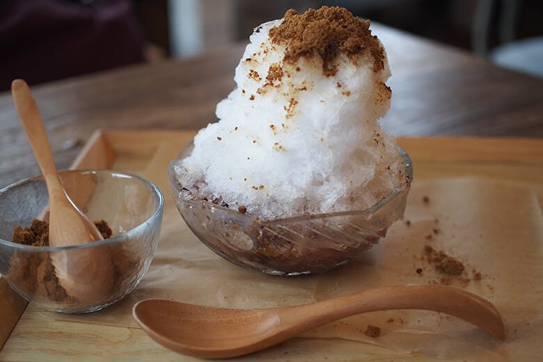 caFe木箱（カフェきばこ）｜黒糖ぜんざい