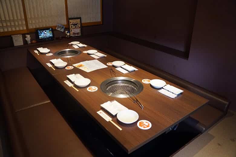 焼肉なかお｜個室席